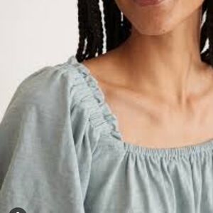 Marine Layer Light Blue Blouse